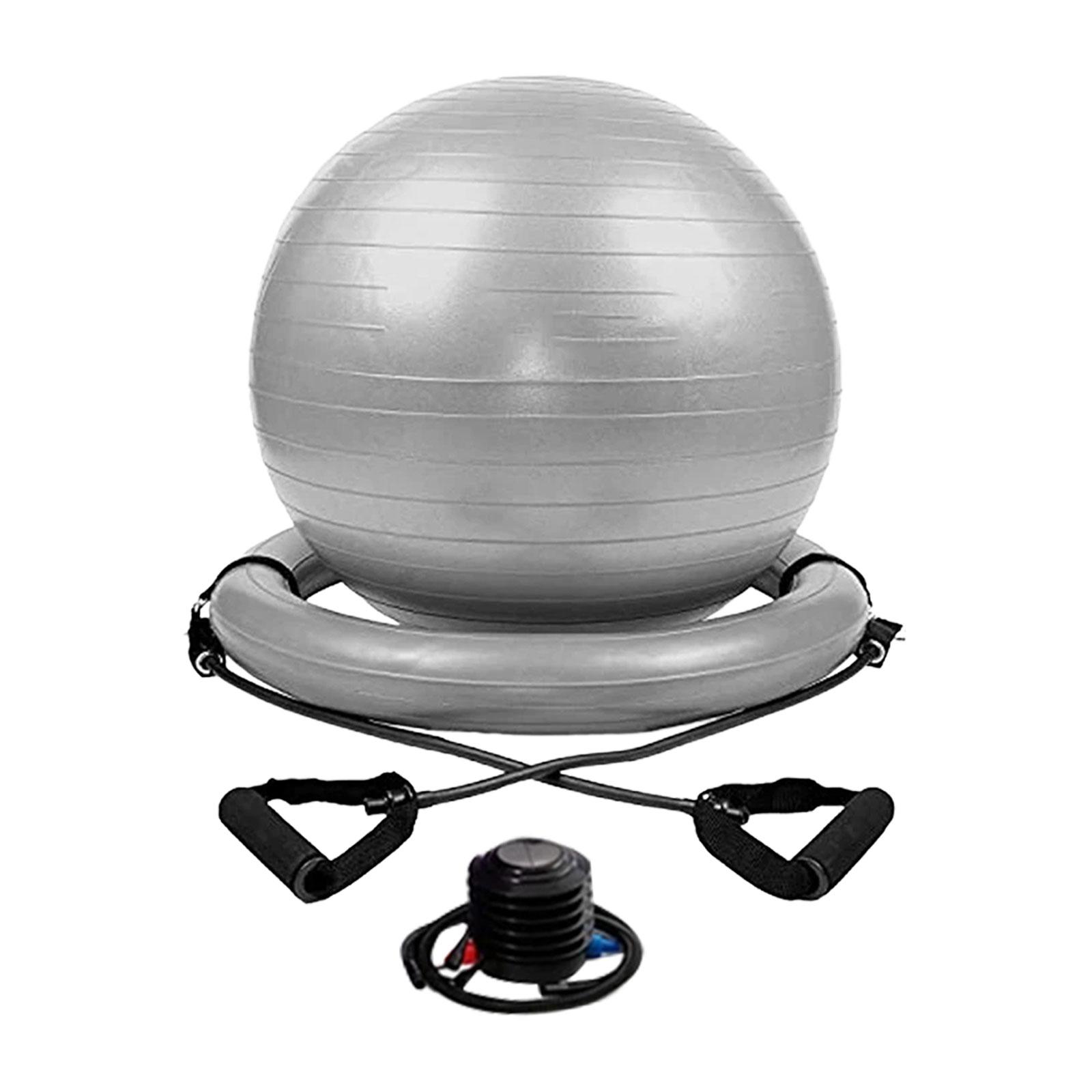 Yoga Fitness Gifts - Yoga Topu Sandalye Seti PVC Ağır
