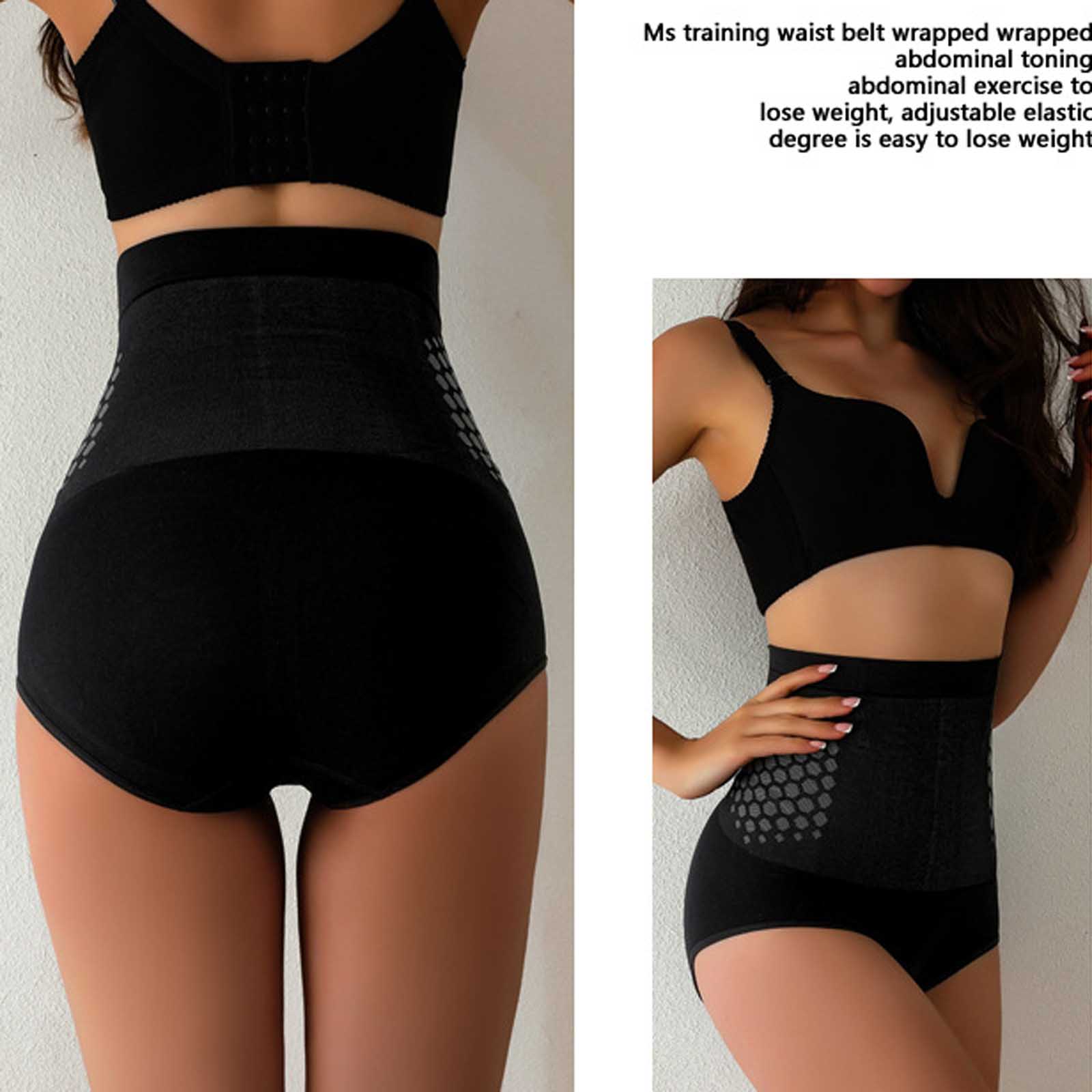 Waist Trainer Women - Yüksek Bel Göbek Kontrol Şekillendirici Dikişsiz