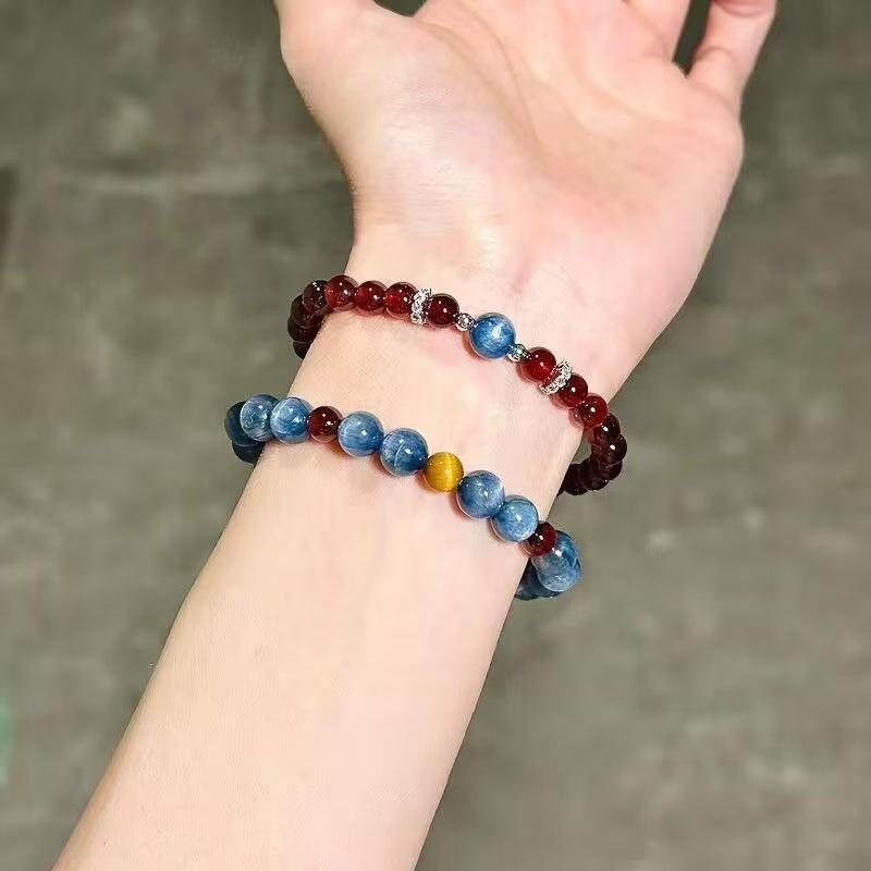 Garnet Kyanite Boncuklu Bilekl - Yoga Fitness Gifts incelemesi ve fiyatı