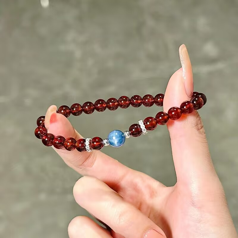 Garnet Kyanite Boncuklu Bilekl - Yoga Fitness Gifts incelemesi ve fiyatı