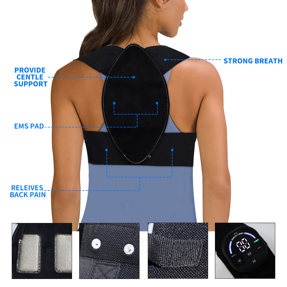 Erkekler ve Kadınlar için EMS  - Posture Corrector Back incelemesi ve fiyatı