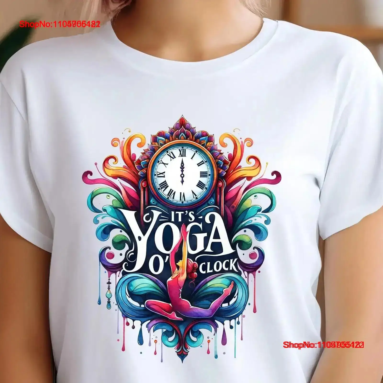Yoga Tişörtü It's O'Clock Medi - Yoga Fitness Instructor incelemesi ve fiyatı