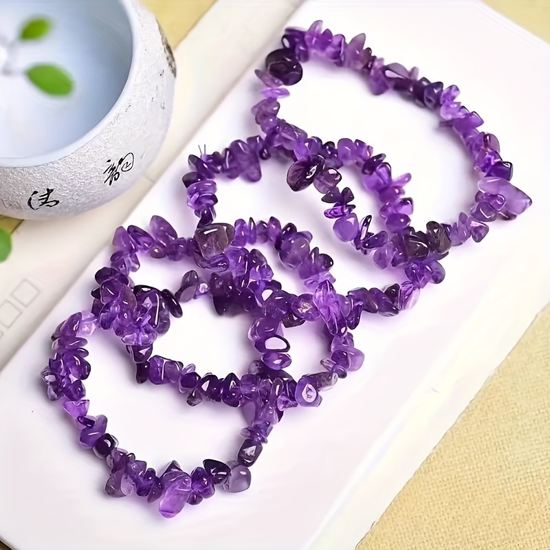 Doğal Taş Ametist Düzensiz Par - Yoga Fitness Gifts incelemesi ve fiyatı