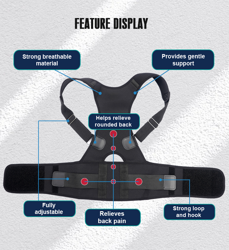 Ayarlanabilir Vücut Ortopedik  - Posture Corrector Back incelemesi ve fiyatı