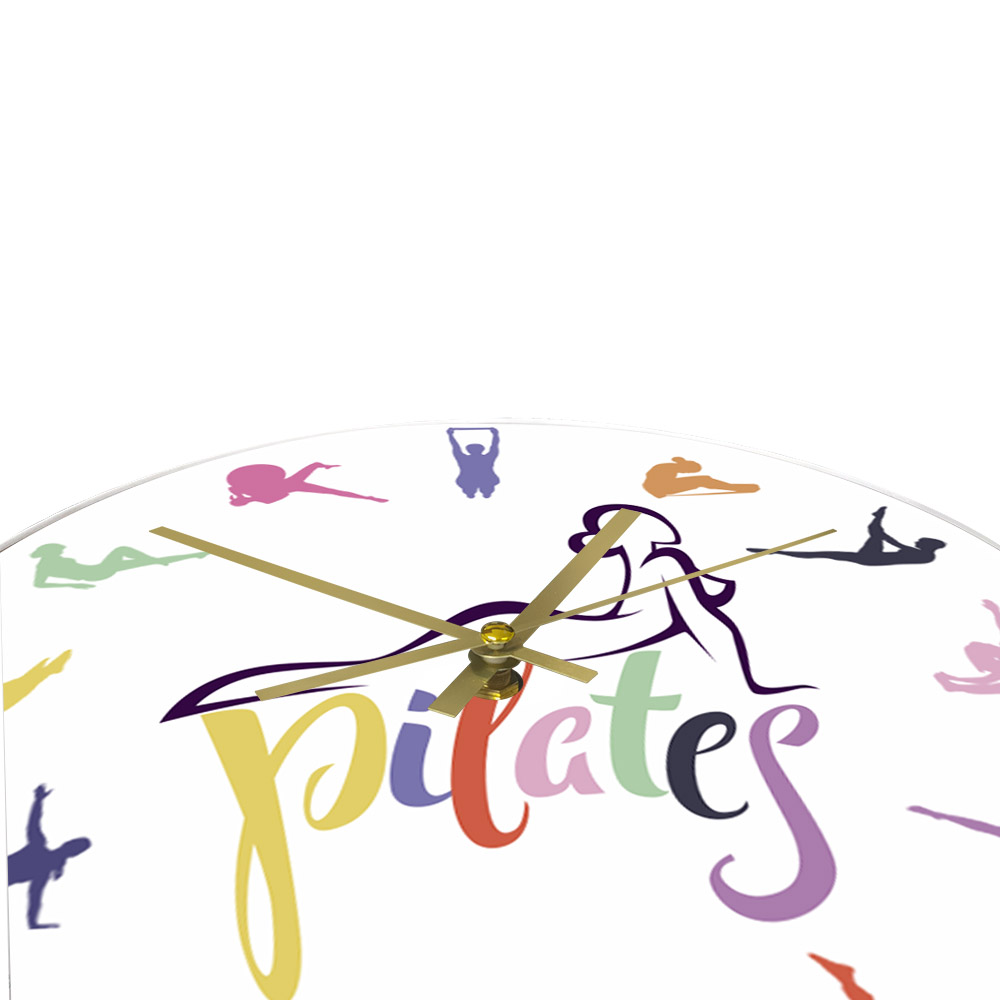 Pilates Pozları Renkli Baskılı - Yoga Fitness Room incelemesi ve fiyatı