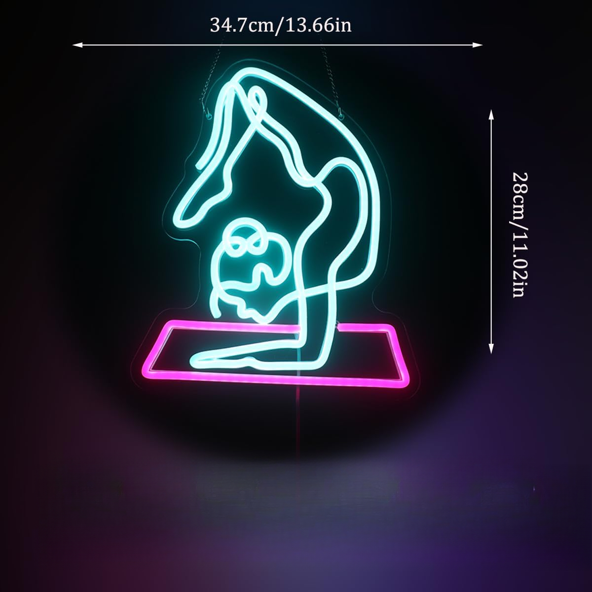 Yoga Neon Tabelası Kısılabilir - Yoga Fitness Room incelemesi ve fiyatı